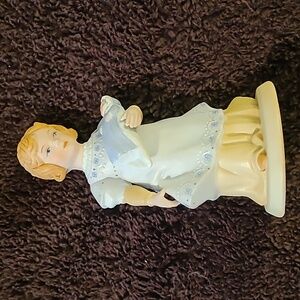 Vintage? Figurine with her doll